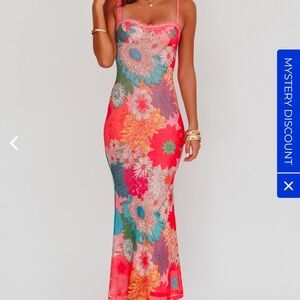 Floral Multicolor Maxi Dress